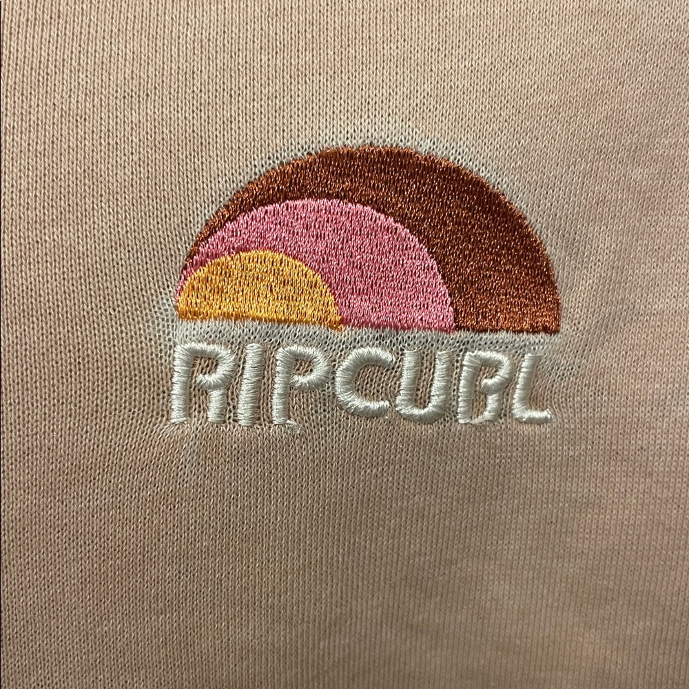 Women’s Rip Curl super soft zip up hoodie GUC. Size medium.